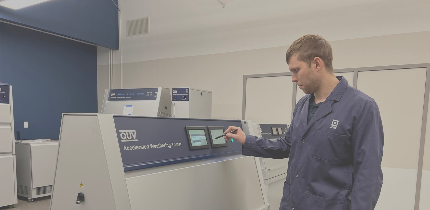 QUV Operator Training (เรียนรู้ฟังก์ชั่นและการใช้งานเครื่อง QUV